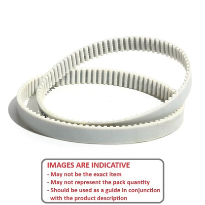 1218921 | B-MXL-0315-0032-NFC (Each) --- Inch Timing Belts - 315 tooth - 640.08x3.2 mm 2.032mm Pitch MXL - Nylon Covered Neoprene with Fibreglass Cords Belt