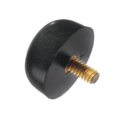 1135540 | LVL-15RS (Each) --- Domed Bumpers - 25.4x22.225 mm - 10-24 UNC - 4.76mm - - Elastomer Bumper