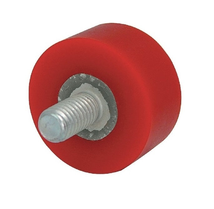 Cylindrical Male Thread Bumpers - 31.75x31.75 mm - 3/8-16 UNC -9.53mm- x 1.1/4 - Polyurethane