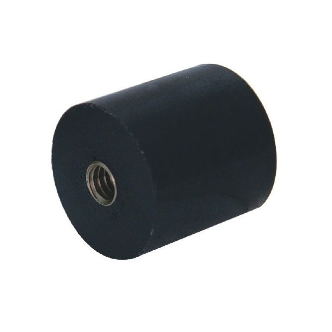 1135290 | AU-910RS --- Cylindrical Female Thread Bumpers - 25.4 mm x 25.4 mm 1/4-20 UNC (6.35mm)