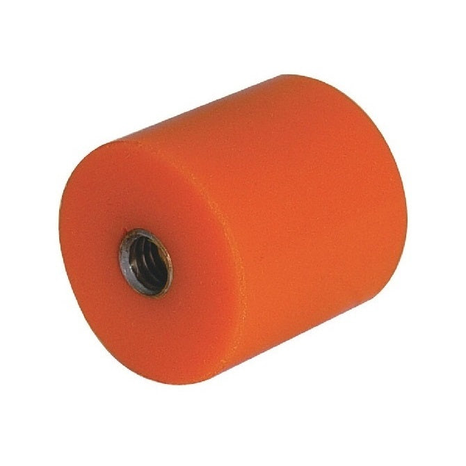 1163375 | AU-813RS --- Cylindrical Female Thread Bumpers - 50.8 mm x 31.75 mm 3/8-16 UNC (9.53mm)