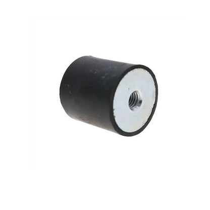 Bobbin Mounts - 70x70 mm - M10x1.5 - Natural Rubber