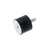 Bobbin Mounts - 60x40 mm - M12x1.75 - Natural Rubber