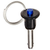 Ball Lock Pins - 6.35x63.5 mm - 304 Stainless Steel Shank / Aluminium Handle