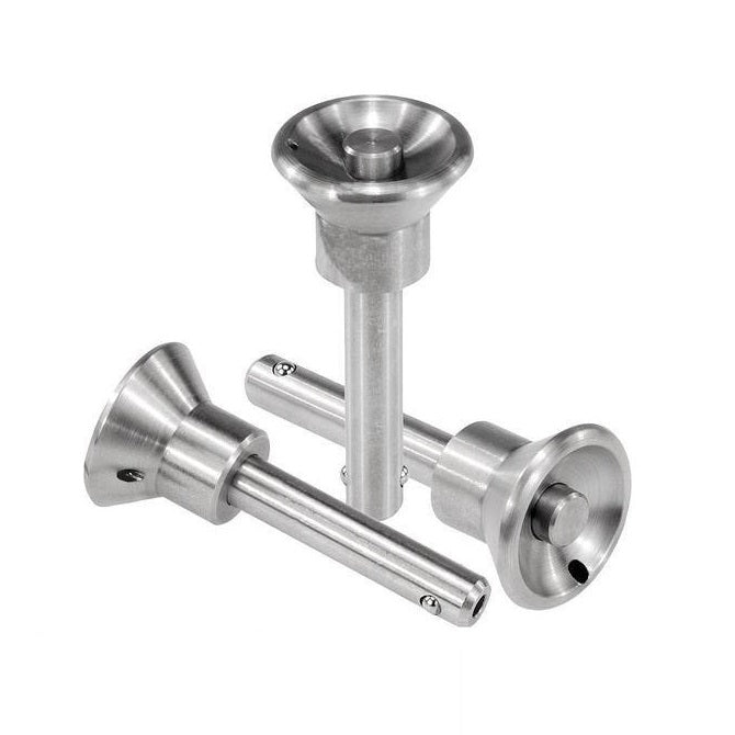 Ball Lock Pins - 12.7x101.6 mm - 304 Stainless Steel