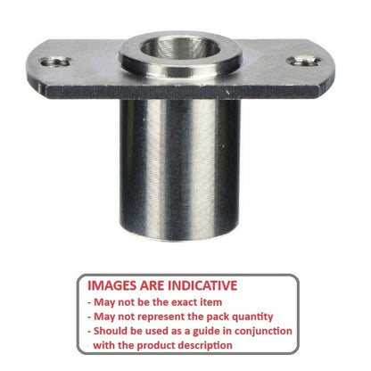 1070013 | BLP-064-B-REC-S3 (Each) --- Ball Lock Flanged Receptacles Pins - 6.35 mm B 16.51 mm - Steel Pin