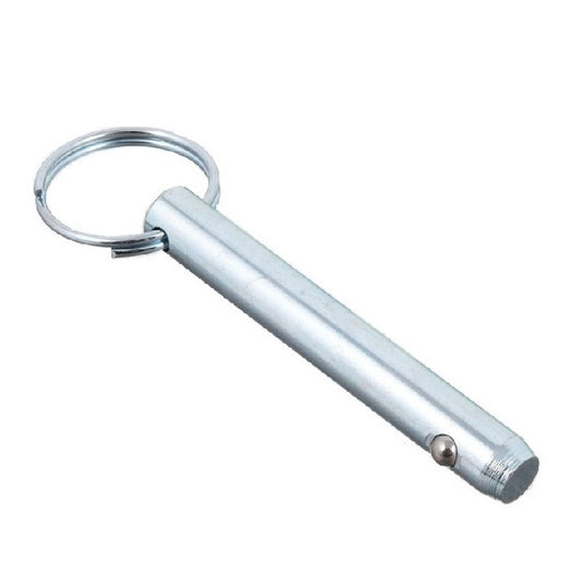 Goupille de verrouillage à bille 6,35 x 38,1 mm en acier au carbone – Style porte-clés – MBA (lot de 1)