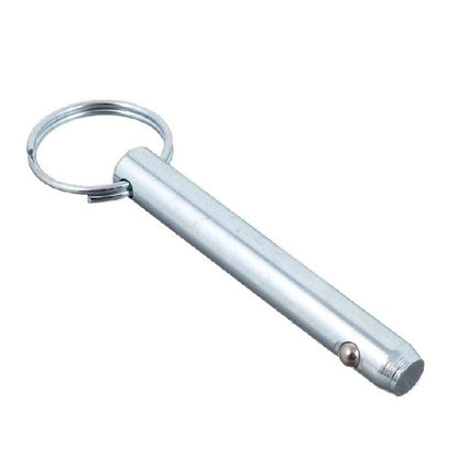 Goupille de verrouillage à bille 6,35 x 63,50 mm en acier au carbone - Style porte-clés - MBA (Pack de 1)