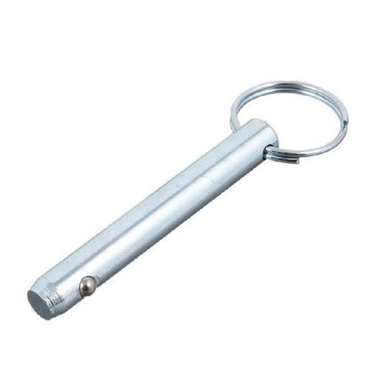1088821 | BLP-095-1143-K1-C (Each) --- Ball Lock Pins - 9.53x114.3 mm - Carbon Steel Keyring Style Pin