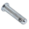 Clevis Pins - 6.35x19.05x25.4 mm - Zinc Plated Low Carbon Steel