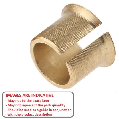 1060193 | RB-050-032-F-043-B (PK-2) --- Bore Reducers - 5x3.18x4.3 mm - Brass Reducer