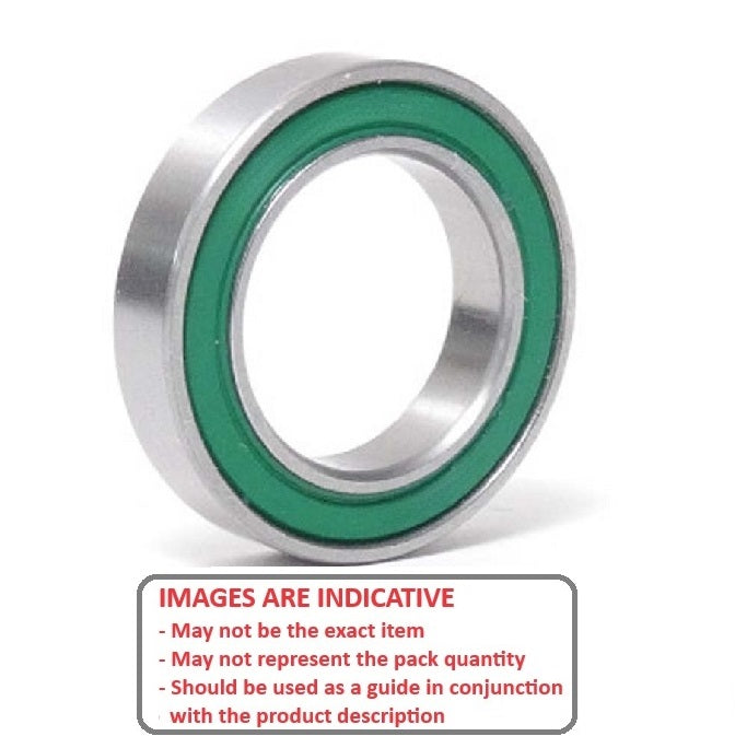 1044781 | 683A-2RG-ECO (Each) --- Single Row Ball Bearings - 3x7x3 mm Unflanged - Chrome Steel SAE 52100 Bearing