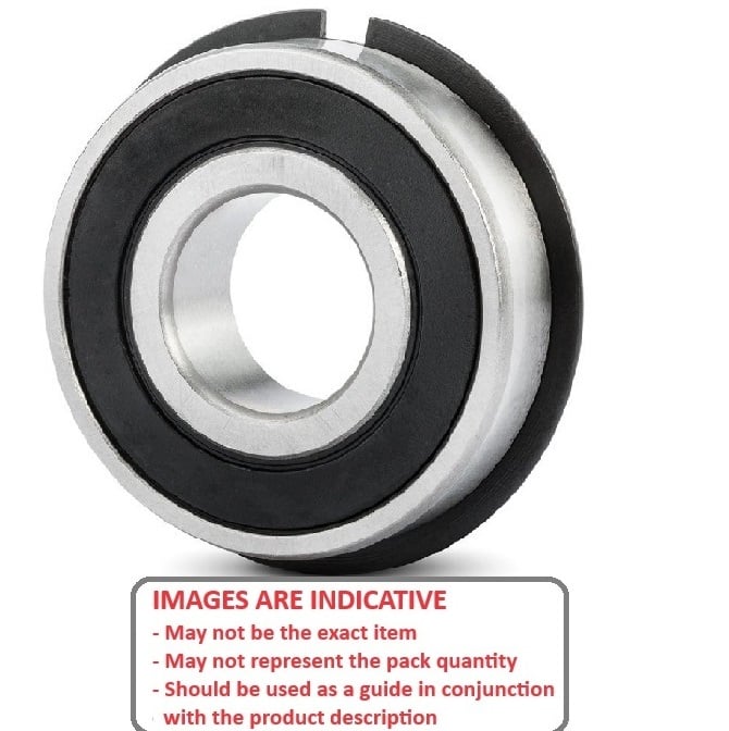 1142486 | 6306-2NSE-NR-C3 --- Single Row Ball Bearings - 30 mm x 72 mm x 19 mm