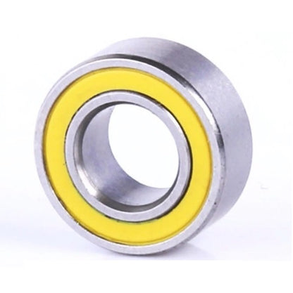 Single Row Ball Bearings - 9.525x22.225x7.142 mm - Stainless Steel AISI 440C - High Speed Polyamide Cage - Ceramic Si3N4 Balls