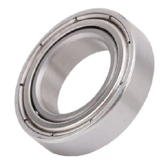 Roulement à billes 3 x 10 x 4 mm - Inox 316 - Semi-rectifié - Blindé et graissé - Retenue en polyéthylène - MBA (1 pièce)