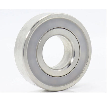 1143064 | S316-6306-2PE (PK-10) --- Single Row Ball Bearings - 30x72x19 mm Unflanged - Stainless Steel 316 Similar to A4, 18-10 Bearing