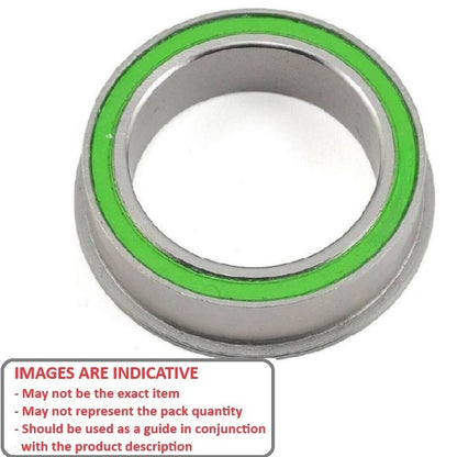1060682 | FMR115-2RG-ECO (Each) --- Single Row Ball Bearings - 5x11x4 mm Flanged - Chrome Steel SAE 52100 Bearing