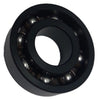 Plastic Bearings - 5x14x5 mm - Acetal Antistatic with Stainless 316 Balls Bearing