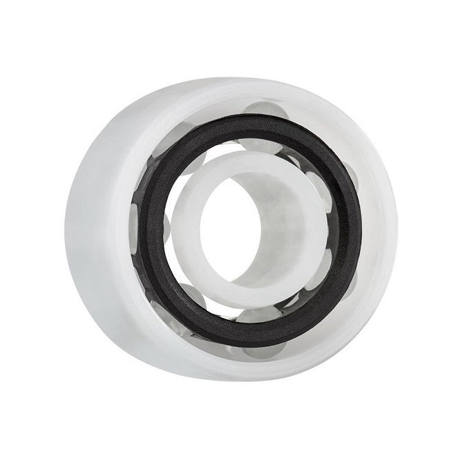 Plastic Bearings - 12.7x34.925x11.113 mm - Acetal with Glass Balls