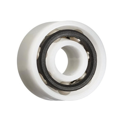 Plastic Bearings - 12.7x34.925x11.113 mm - Acetal with Stainless 316 Balls