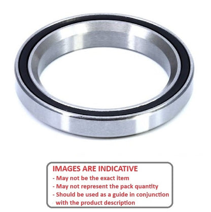 1153765 | MR518-40-CEP-4536-2RS-ECO (Each) --- Single Row Ball Bearings - 40x51.8x8 mm Chamfered Edges - Chrome Steel SAE 52100 Bearing