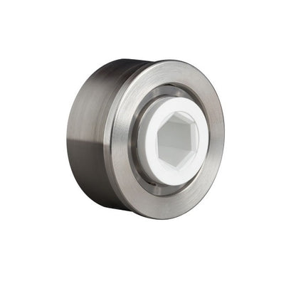 Conveyor Bearings - 7.94x25.4x21.34 mm / 11.94 mm - Stainless Steel 316 Balls and Races
