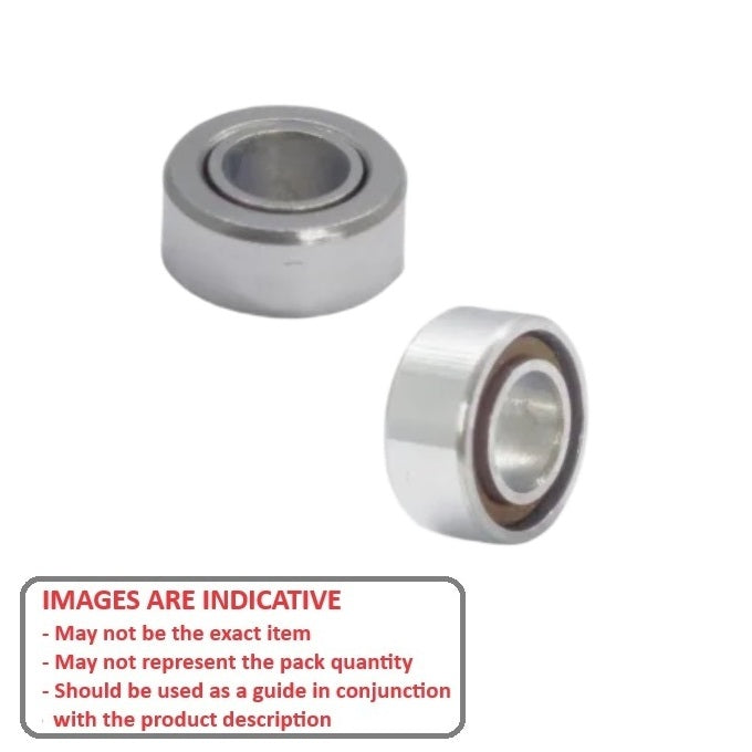 1046511 | SR144A-D27-CSN-ZE-TO (Each) --- Dental Applications Bearings - 3.175x6.35x2.778 mm