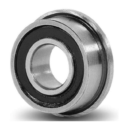Single Row Ball Bearings - 30x47x9 mm Flanged - Chrome Steel SAE 52100 Bearing