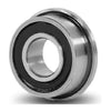 Single Row Ball Bearings - 30x47x9 mm Flanged - Chrome Steel SAE 52100 Bearing