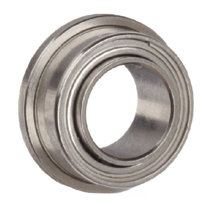 Single Row Ball Bearings - 4.763x12.7x4.978 mm / 5.771 mm - Stainless Steel AISI 440C