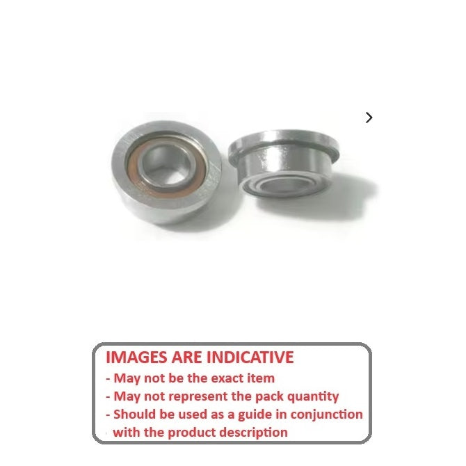 1046477 | SFR144-D28-ZSO (Each) --- Dental Applications Bearings - 3.175x6.35x2.381 mm - Stainless Steel AISI 440C Bearing