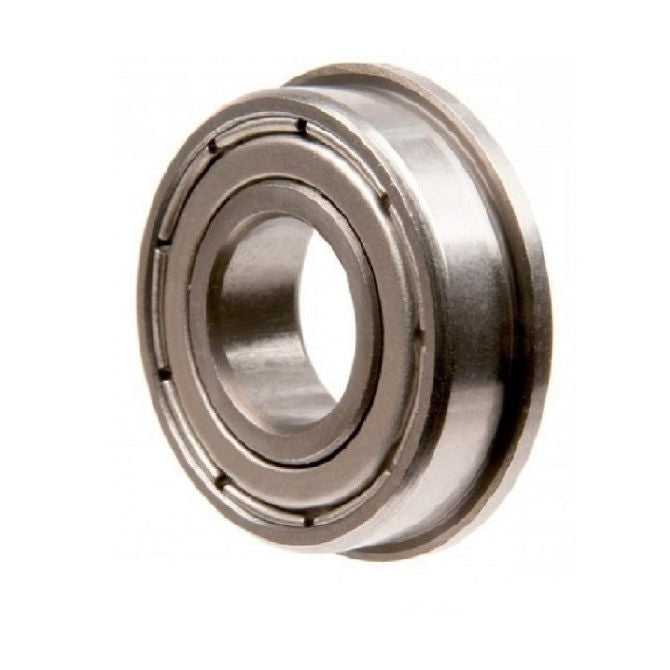 1097954 | SF6801-ZZ-JP6 (PK-100) --- Single Row Ball Bearings - 12x21x5 mm Flanged - Stainless Steel AISI 440C Bearing