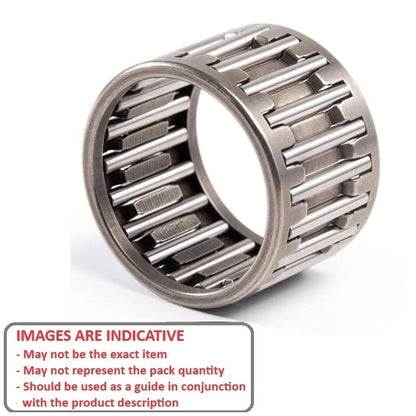 1116575 | NC-0170-0230-0110-ST (Each) --- Needle Roller without Inner Ring Bearings - 17x23x11 mm / 1030 Kgf Cage Type - CSteel Bearing