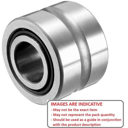 1148878 | NMI-0350-0550-0360-O-2RS (Each) --- Needle Roller with Inner Ring Bearings - 35x55x36 mm / 37 mm Machined - Chrome Steel Bearing