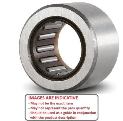 Cuscinetto a rullini 15.875 x 28.575 x 19.05 mm - senza anello interno lavorato in acciaio cromato - MBA (confezione da 1)