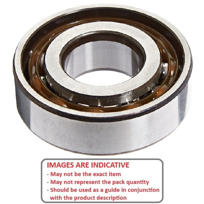 1046403 | SR144C-D26-KC (Each) --- Dental Applications Bearings - 3.175x6.35x1.91 mm - Stainless Steel AISI 440C - High Speed Phenolic Cage - Dental Special Bearing