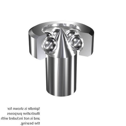 1047159 | BCF10 (PK-100) --- Pivot Bearings - 3.13x10x3.5 mm / 0.2 mm Without Inner Ring - Chrome Steel Bearing
