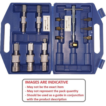 1235653 | Puller-Bearing-Set (Each) --- General Tools - Puller Kit For Removing Bearings 3mm to 32mm Outside Diameter - Comes in a convenient travel case - Steel in Plastic Box Puller Set