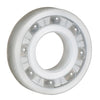 Plastic Bearings - 4.763x12.7x3.969 mm - PVDF with Glass Balls