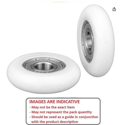 1147568 | NRVS-0350-080-W-ZZ (500 Pcs) --- Rollers - 35 mm x 8 mm x 7 mm