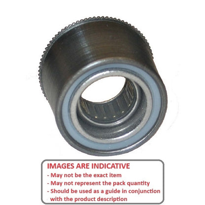 1057547 | SBS1-187 (Each) --- Self Clinching Bearings - 4.762 16.256 to 16.332 7.14 mm Self Aligning - Chrome Steel in Carbon Steel Bearing
