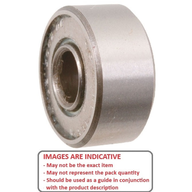 1121684 | R12D-ZZ-SG (Each) --- Single Row Ball Bearings - 19.05x41.275x12.7 mm Unflanged - Chrome Steel Bearing