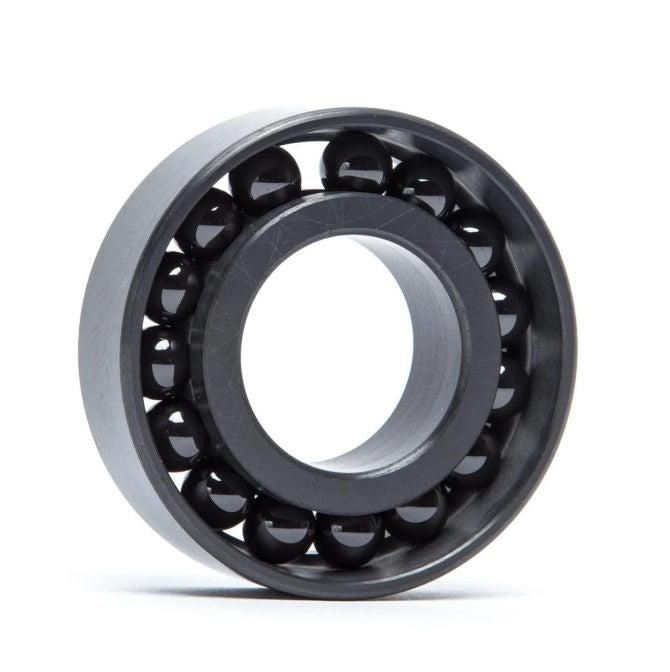 1115820 | CSN-6202-FC-C3-DRY (Pack of 10)  --- Single Row Ball Bearings - 15x35x11 mm Unflanged - Ceramic Silicon Nitride - PTFE Cage - PTFE Seals Bearing