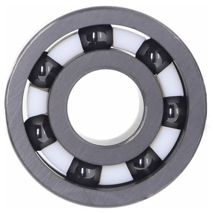 1051233 | CSN-MR84-TF-DRY (PK-100) --- Single Row Ball Bearings - 4x8x2 mm Unflanged - Ceramic Silicon Nitride - PTFE Cage Bearing