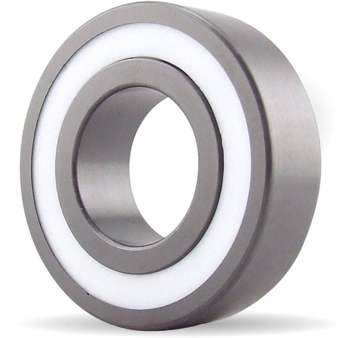 1124486 | CSN-6204-TTS-TF-DRY (Each) --- Single Row Ball Bearings - 20x47x14 mm Unflanged - Ceramic Silicon Nitride - PTFE Cage - PTFE Seals Bearing