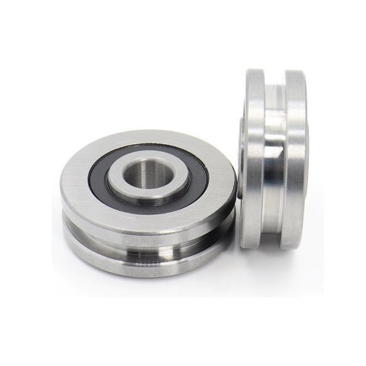 Grooved OD Bearings - 4x11x4 mm - Stainless Steel AISI 440C