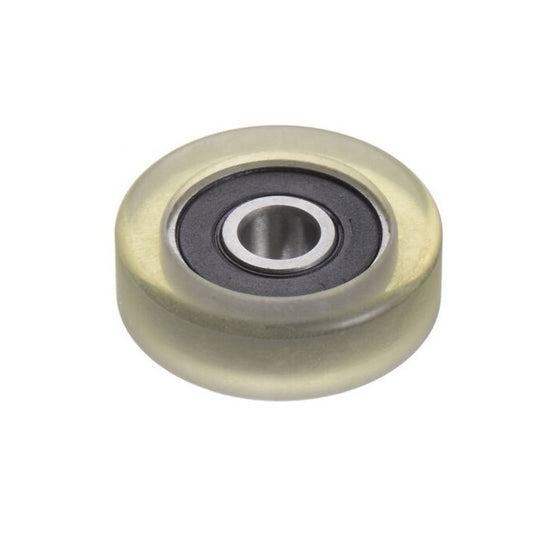 Roulement à rouleaux de pression 19 x 5 x 3 mm - Inox 440C avec uréthane OD - Naturel - 60 Duro - MBA (Pack de 20)