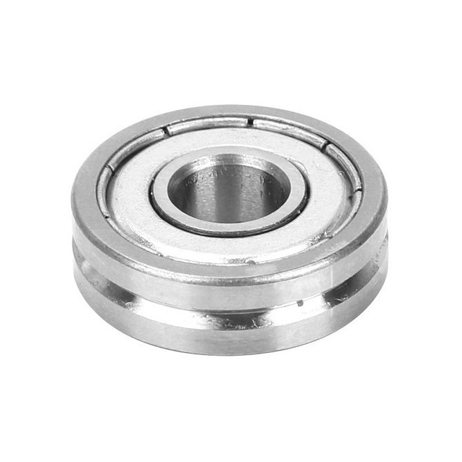 Grooved OD Bearings - 8x26x7 mm - Chrome Steel SAE 52100