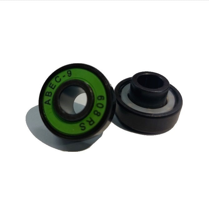 1230260 | W608-1-RG-SKATE (2 Pcs) --- Skate - For general skating with extended inner ring Extended inner ring one side SINGLE BEARING (8x22x7 inner width 12.5)