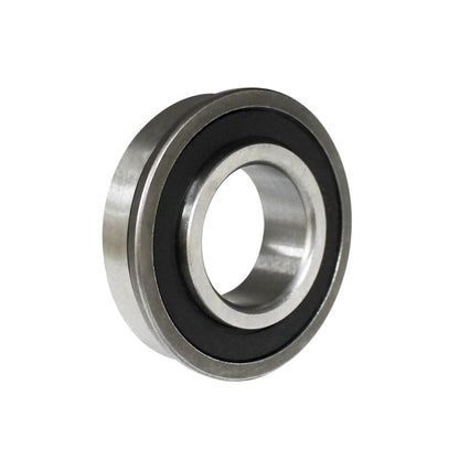 Single Row Ball Bearings - 12x35x11 mm Flanged - Chrome Steel SAE 52100 Bearing